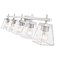 Z-Lite Lauren Vanity, 5-Light, 39 In.W x 6.5 In.L x 8.5 In.H, Brushed Nickel/Clear 819-5V-BN - alternate 4